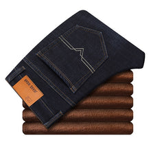 Load image into Gallery viewer, 2020 New Men Warm Gray Jeans High Quality Elasticity